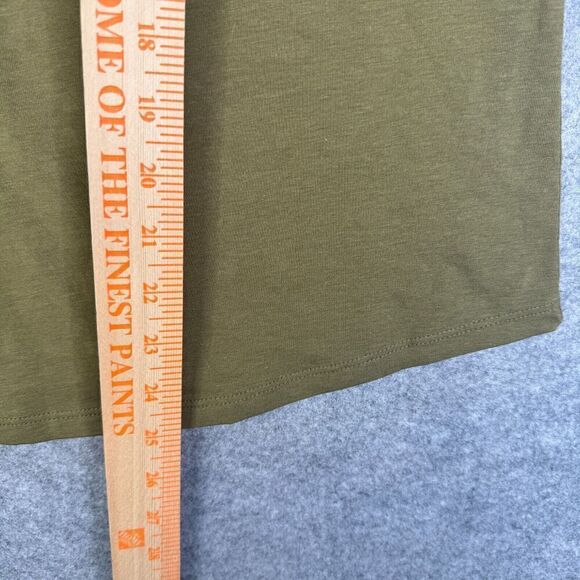 Universal Standard V-Rex Petite short sleeve t-shirt XS cotton modal Green - Picture 3 of 7